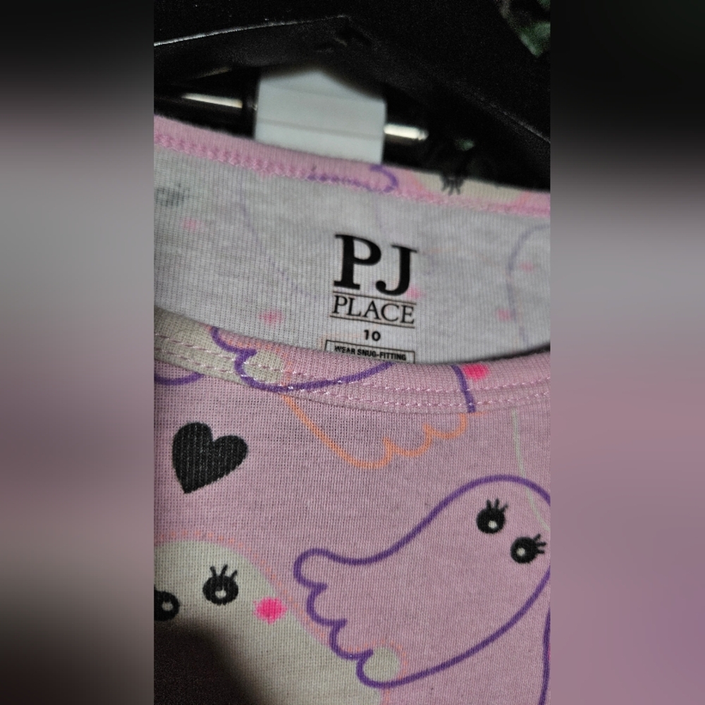 Halloween Pink Pajama Set Classic Comfort - Picture 3 of 3